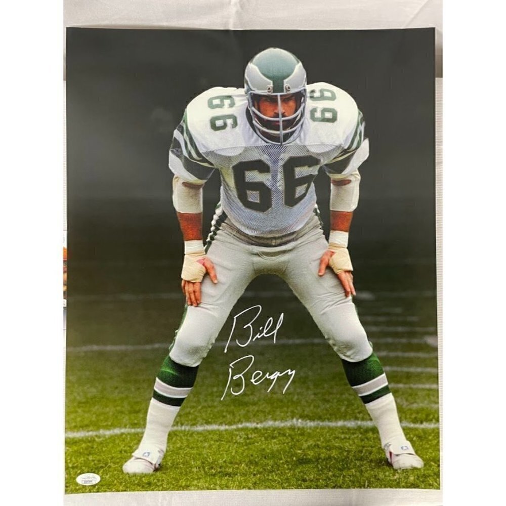 Bill Bergey signed autographed Philadelphia Eagles 16x20 photo JSA #QQ04369